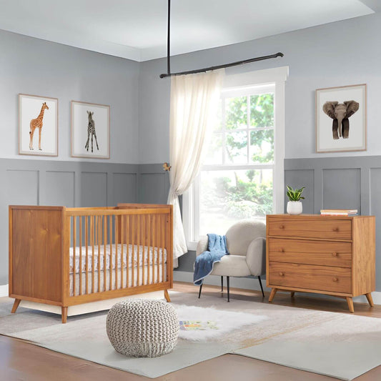 Oxford Baby Dawson 3 Drawer Dresser | Honey Brown