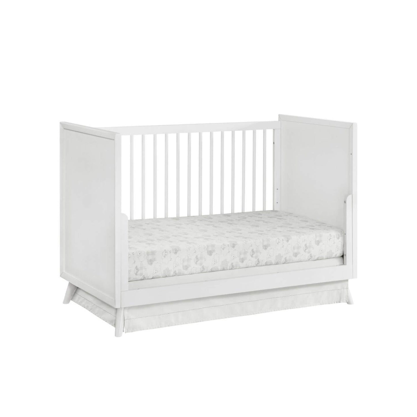 Oxford Baby Dawson 3 in 1 Convertible Crib | White