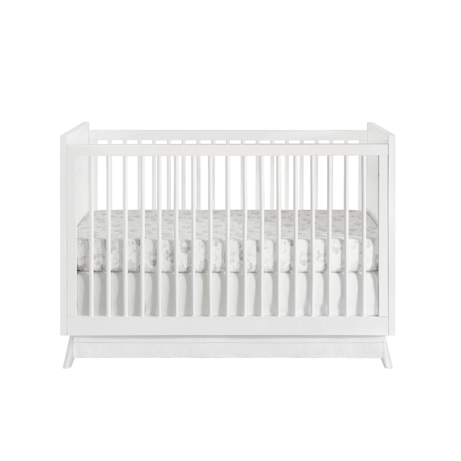 Oxford Baby Dawson 3 in 1 Convertible Crib | White