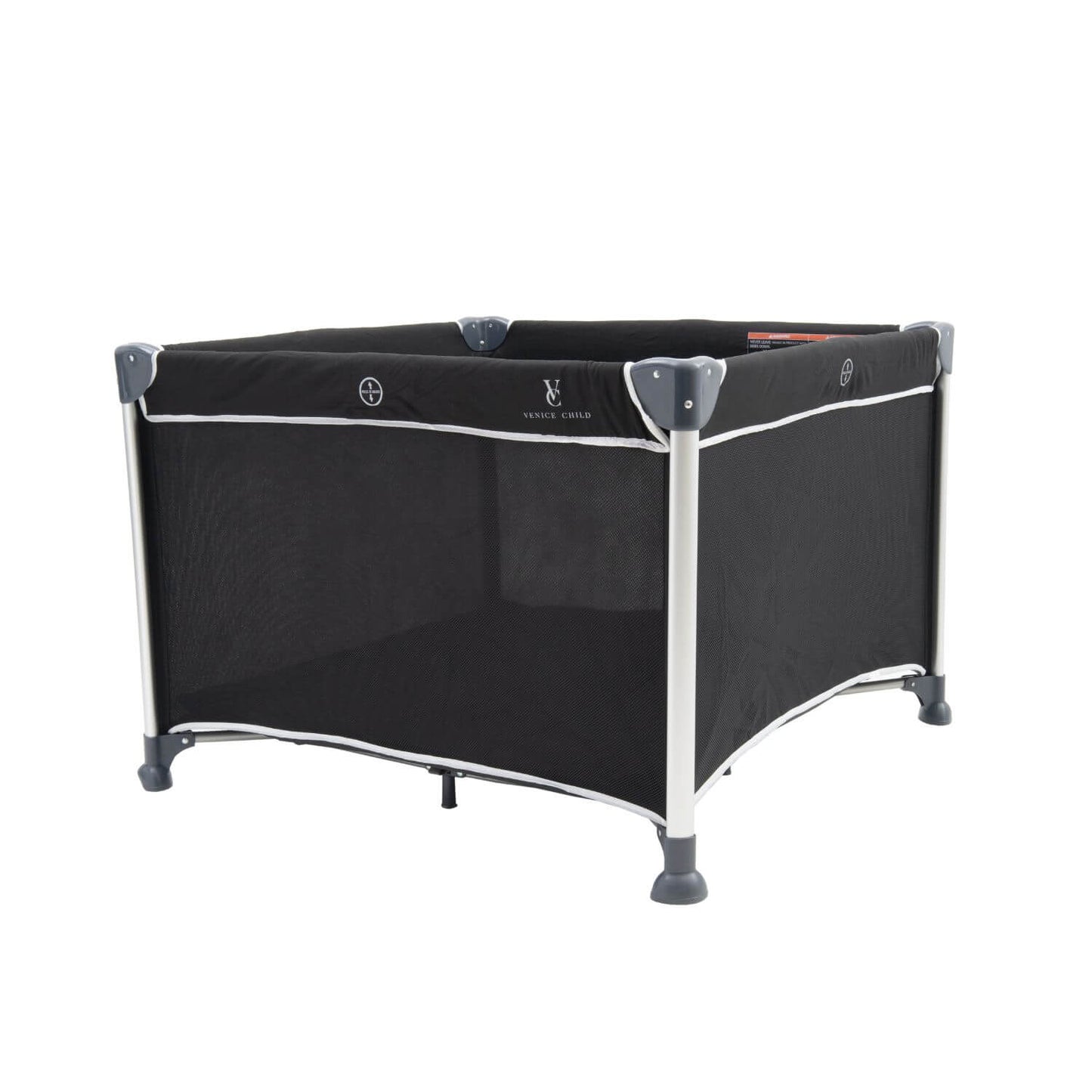 Venice Child DayDreamer 40" x 40" Playard | Black