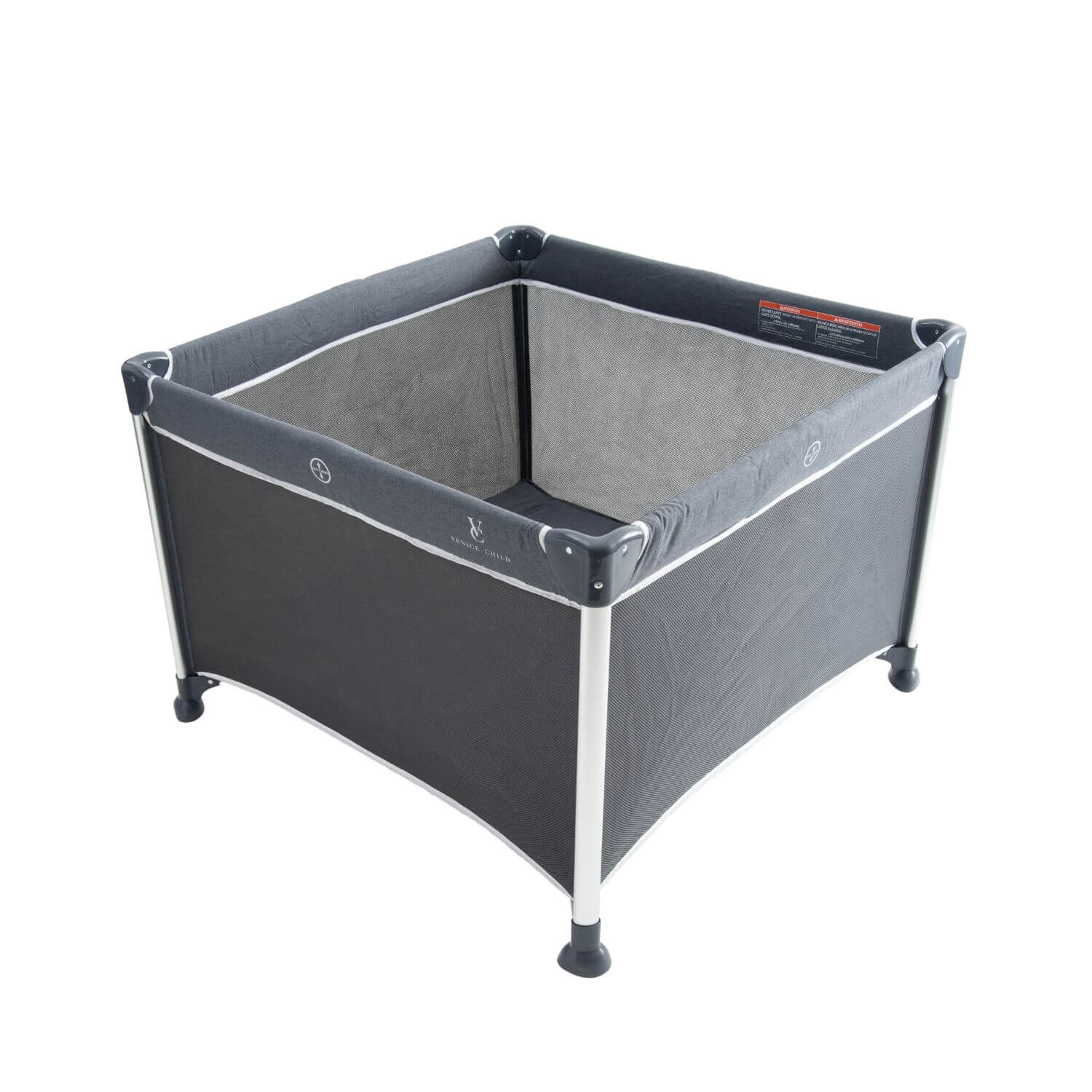 Venice Child DayDreamer 40" x 40" Playard | Gray