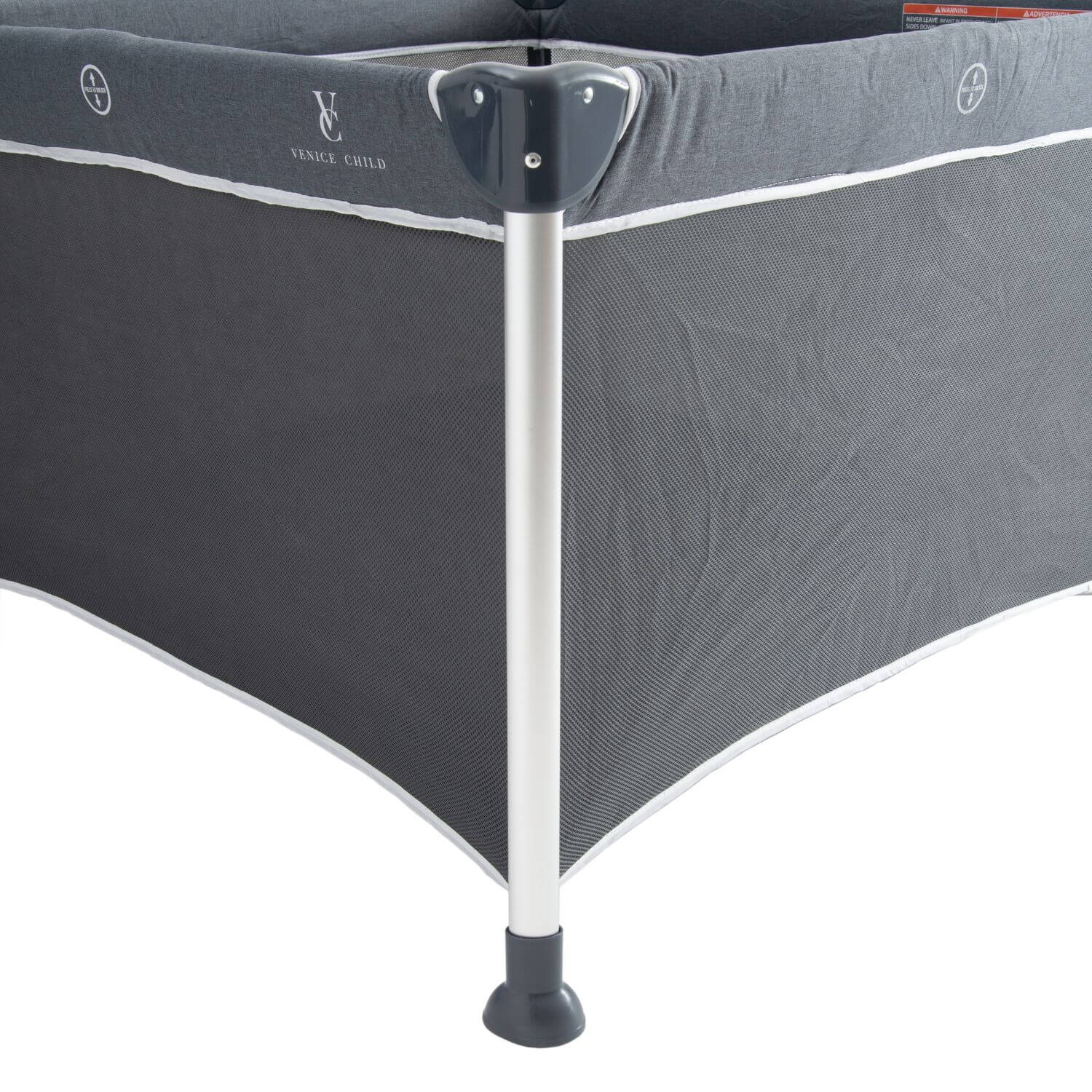 Venice Child DayDreamer 40" x 40" Playard | Gray