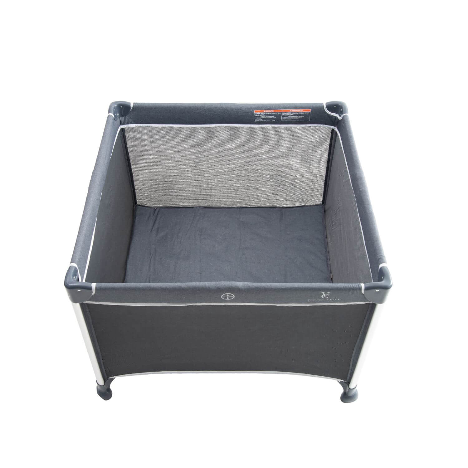 Venice Child DayDreamer 40" x 40" Playard | Gray
