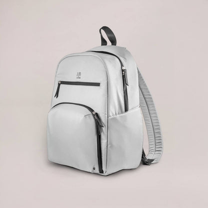 JuJuBe Deluxe Backpack Diaper Bag Grey
