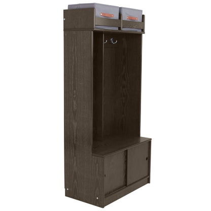 Little Partners Deluxe Cubby Charcoal Grey