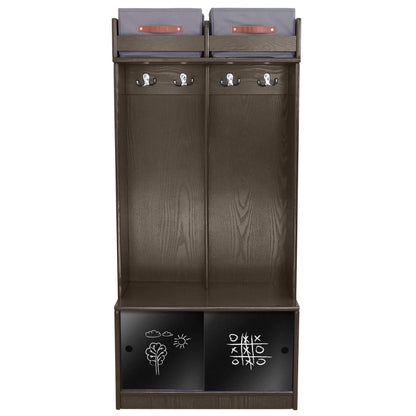 Little Partners Deluxe Cubby Charcoal Grey