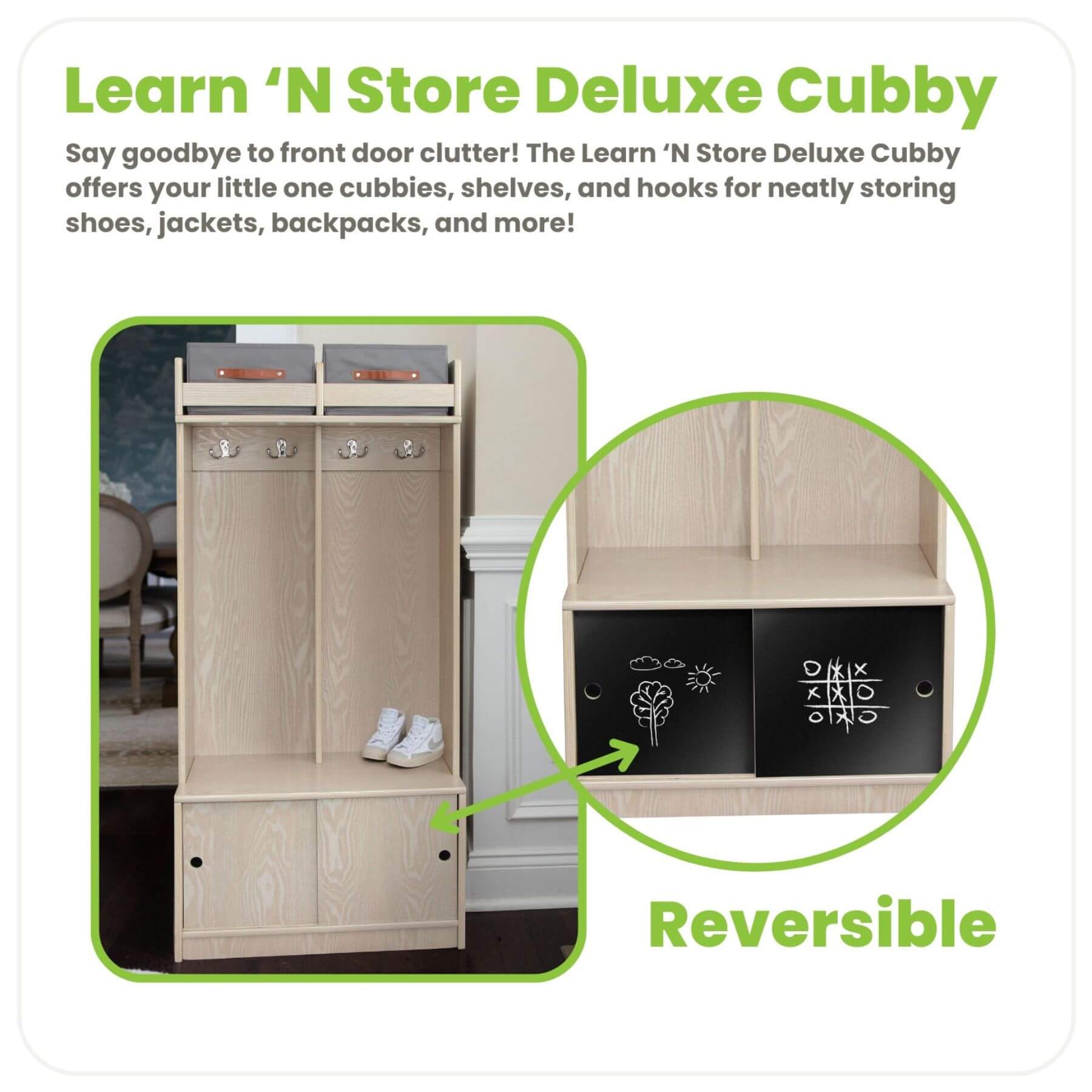 Little Partners Deluxe Cubby Ivory