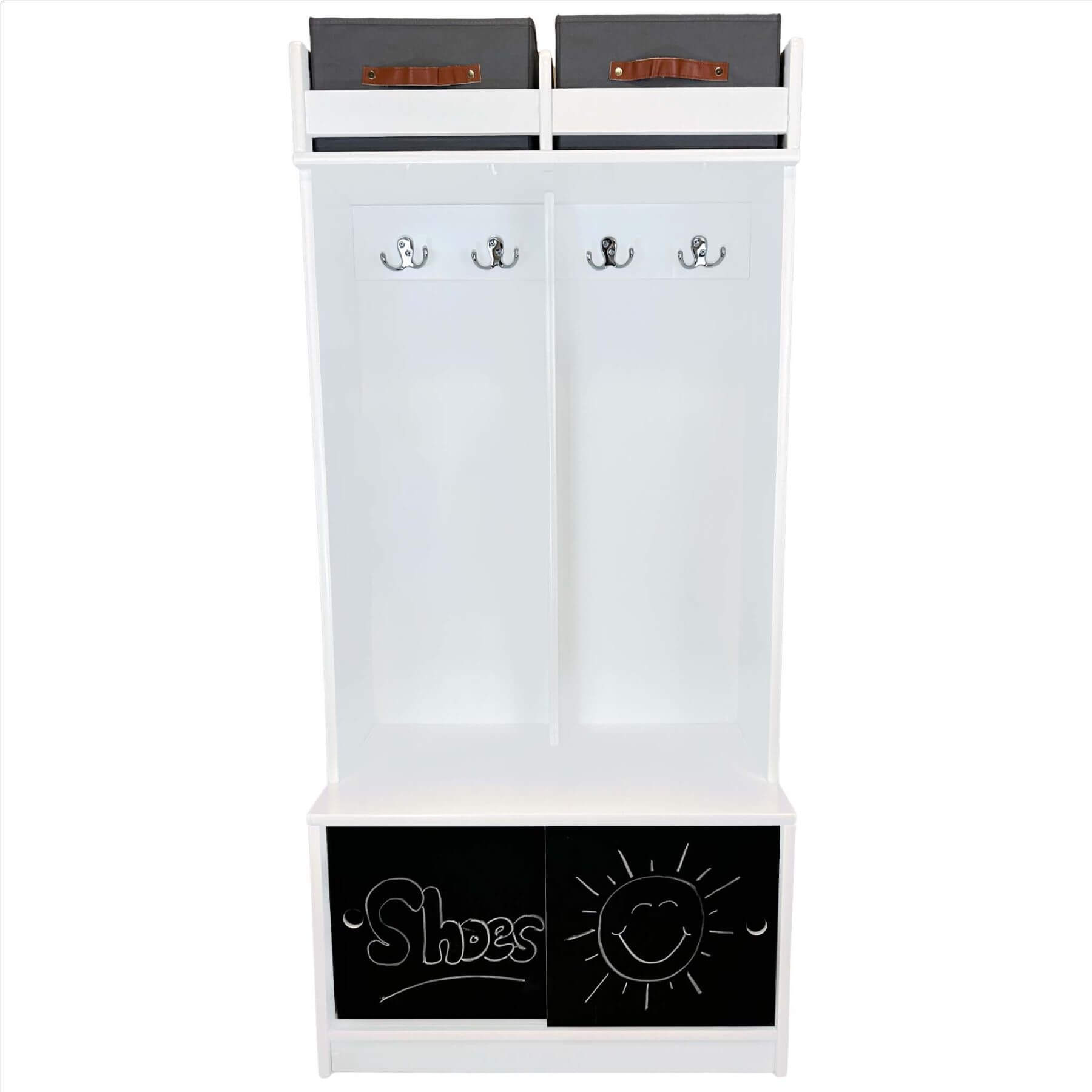 Little Partners Deluxe Cubby White