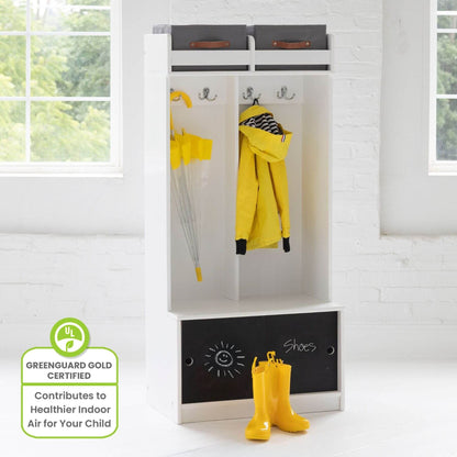 Little Partners Deluxe Cubby White