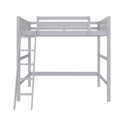 DHP Denver Loft Bed for Kids Full Size