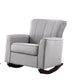 ACME Denzell Fabric Rocking Chair | Gray