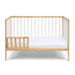 Deux Remi 3-in-1 Convertible Island Crib Natural/White