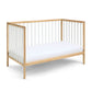 Deux Remi 3-in-1 Convertible Island Crib Natural/White