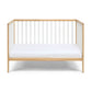 Deux Remi 3-in-1 Convertible Island Crib Natural/White