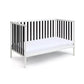 Deux Remi Island Crib White/Black converted to Daybed