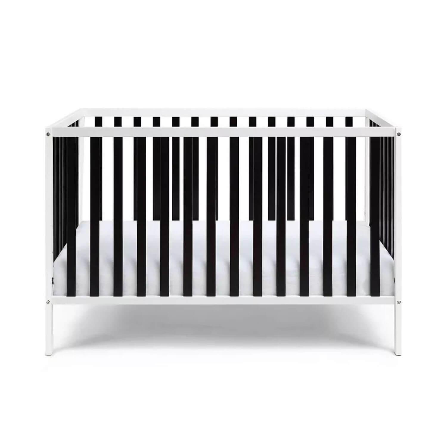 Deux Remi Island Crib White/Black