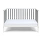 Deux Remi 3-in-1 Convertible Island Crib White/Gray