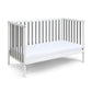 Deux Remi 3-in-1 Convertible Island Crib White/Gray