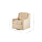 Madison Park Harris Chenille Swivel Chair | Cream