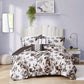 Dorsey Floral Print Comforter Set