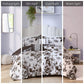 Dorsey Floral Print Comforter Set - 4 Degrees of Light View