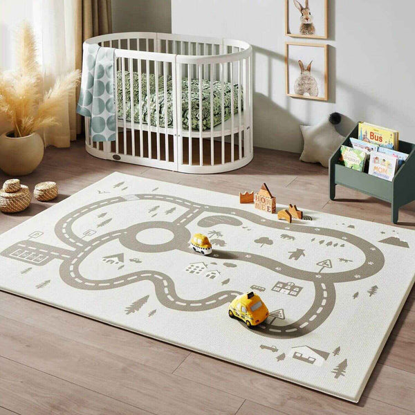 Tiny Land® Double-Sided Baby Playmat Urban Zoo Adventure