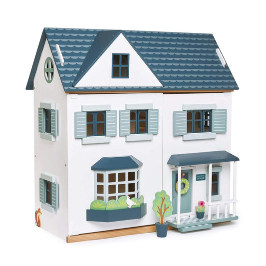 Tender Leaf Dovetail House on a white background