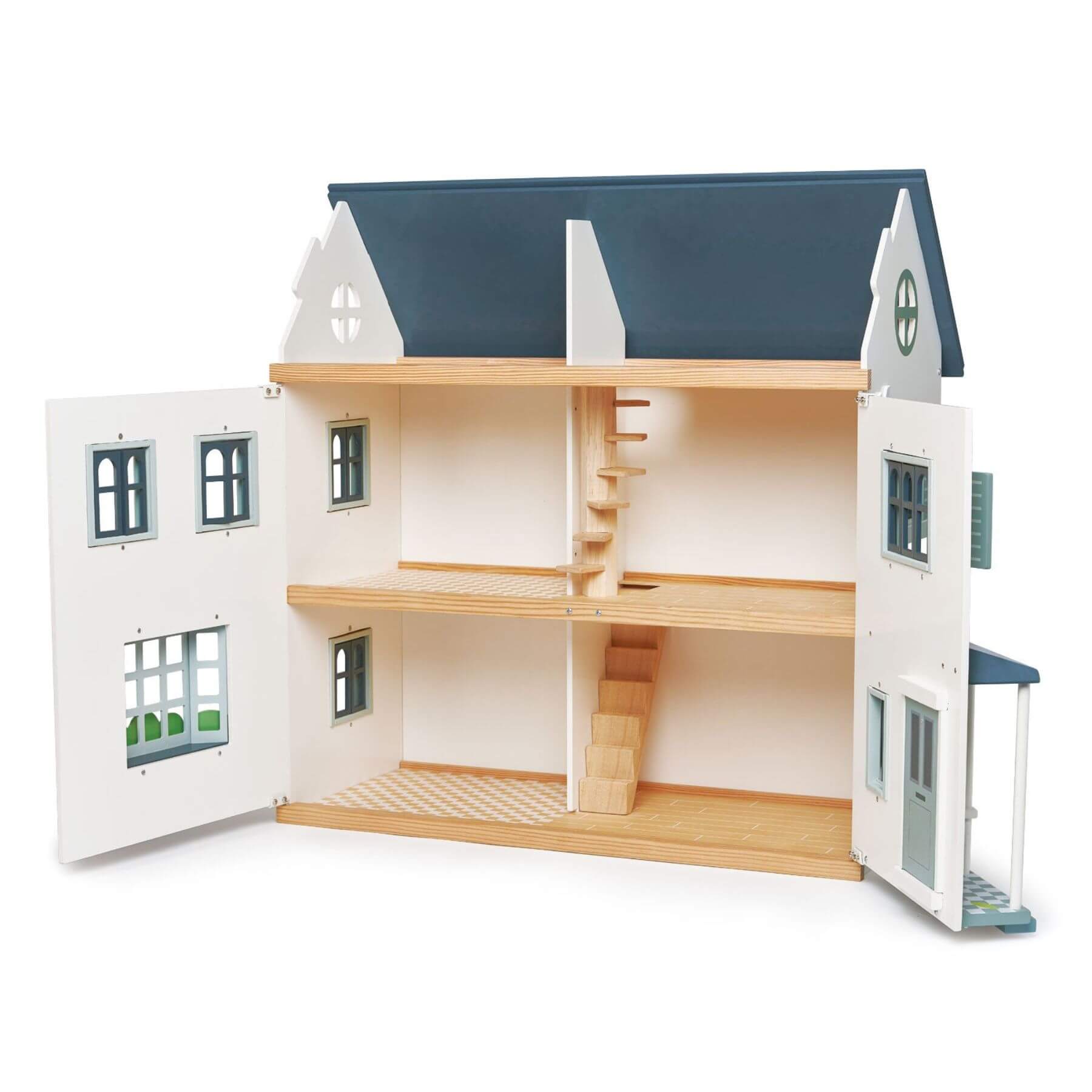 Tender Leaf Dovetail House on a white background