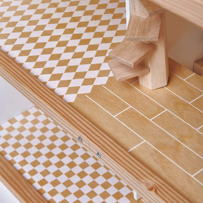 Detail of Tender Leaf Dovetail House