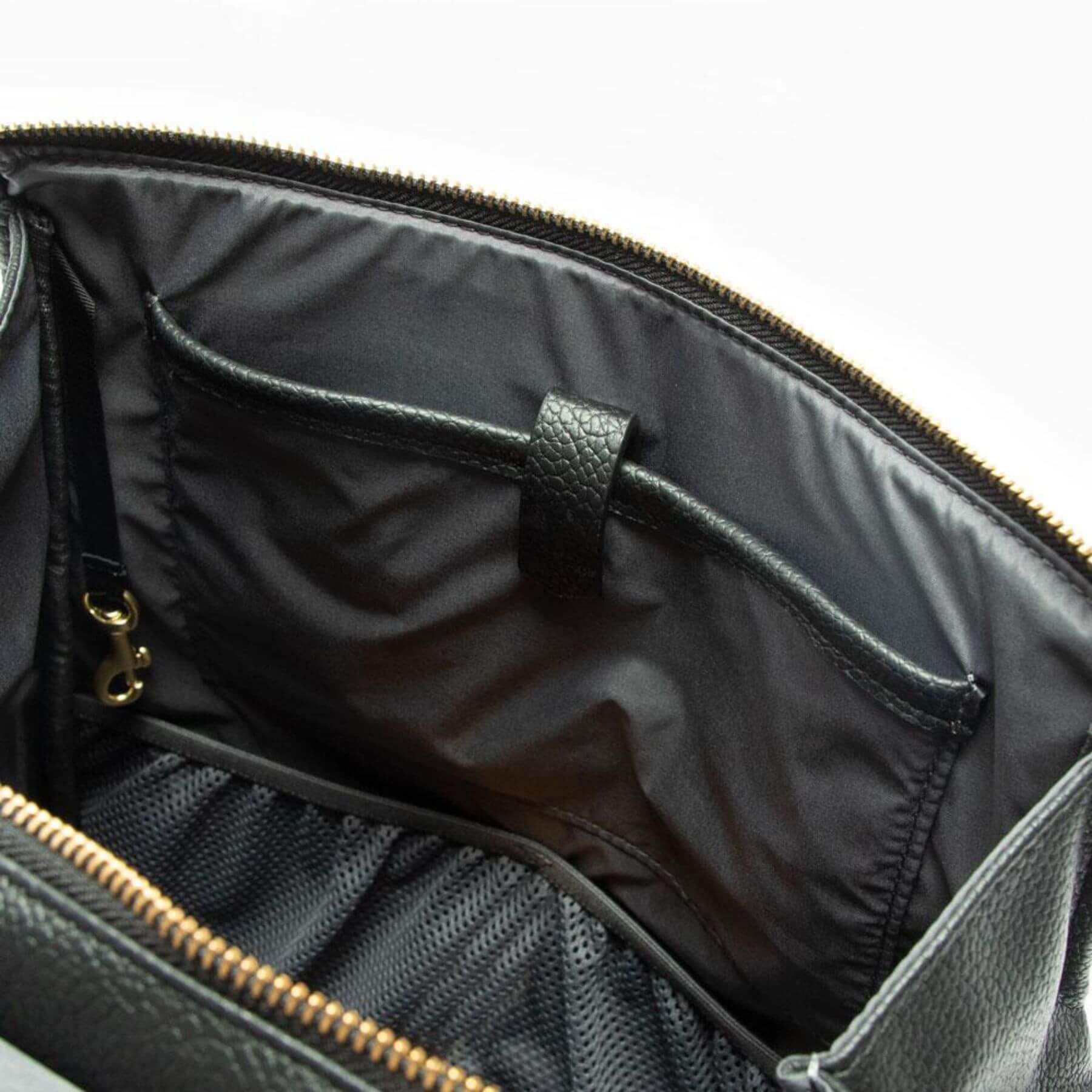 Close-up of Ebony Classic Diaper Bag II