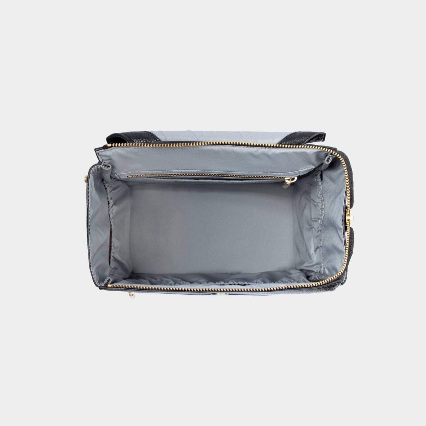 Ebony Mini Classic Bag II with Open Lid