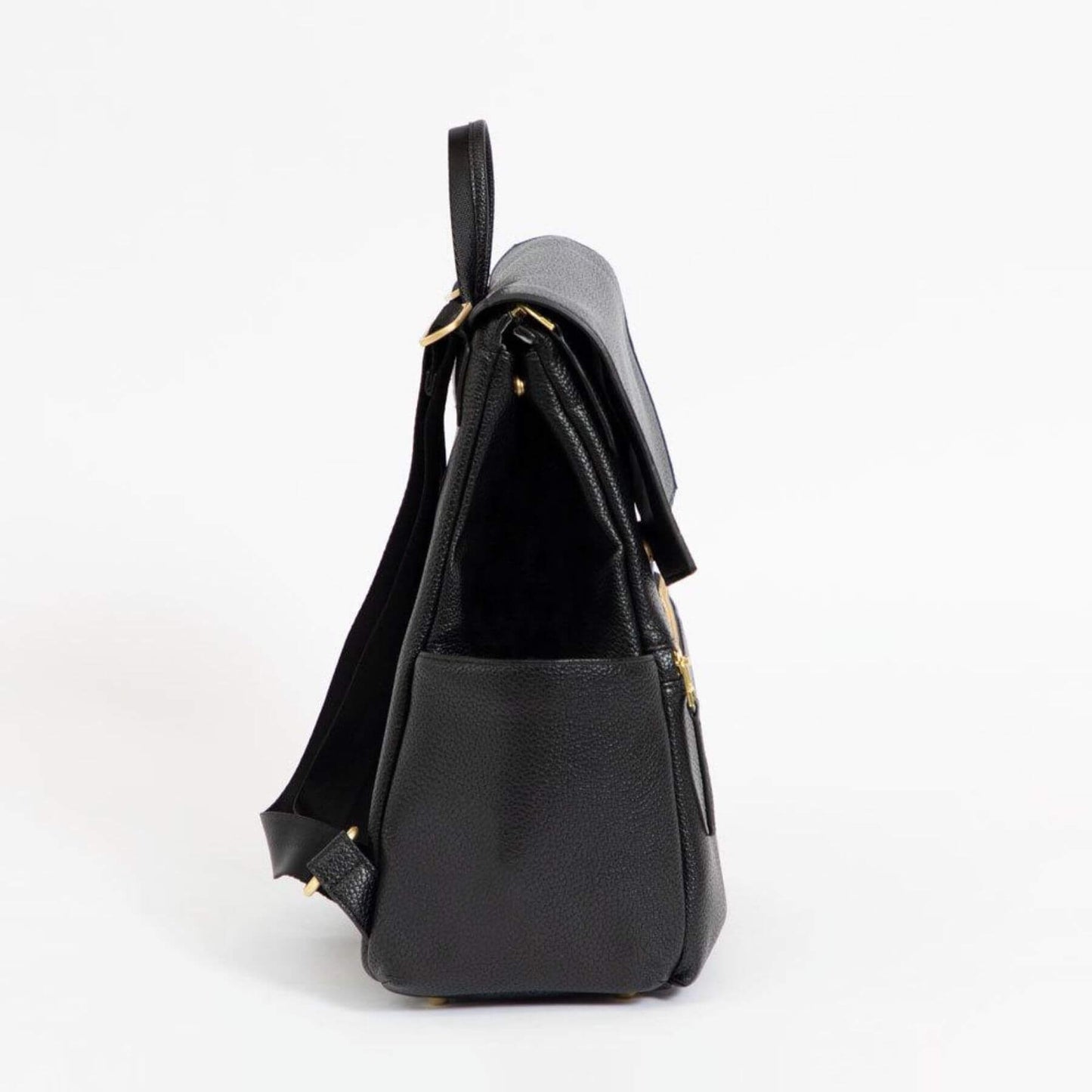 Side View of Ebony Mini Classic Bag II