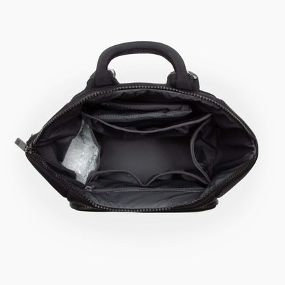 Ebony Seoul Neoprene Backpack II with interior organization