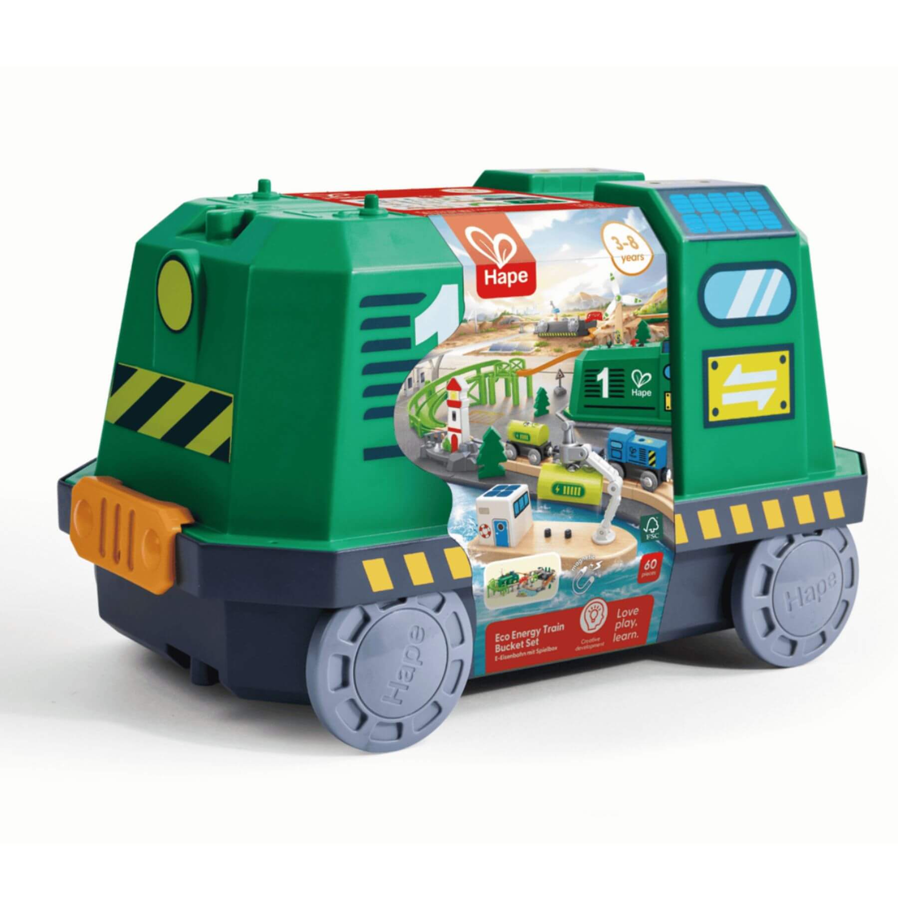 Hape Eco Energy Train Bucket Set