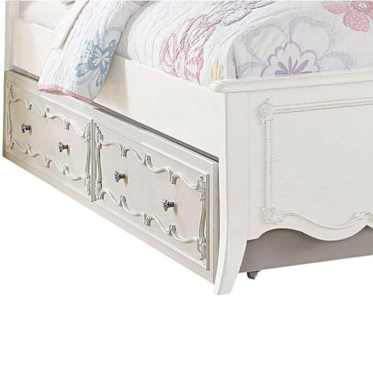 ACME Edalene Trundle, Twin | Pearl White