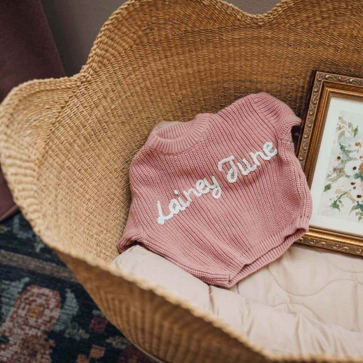 Detail of Plum+Sparrow Elaine Bassinet