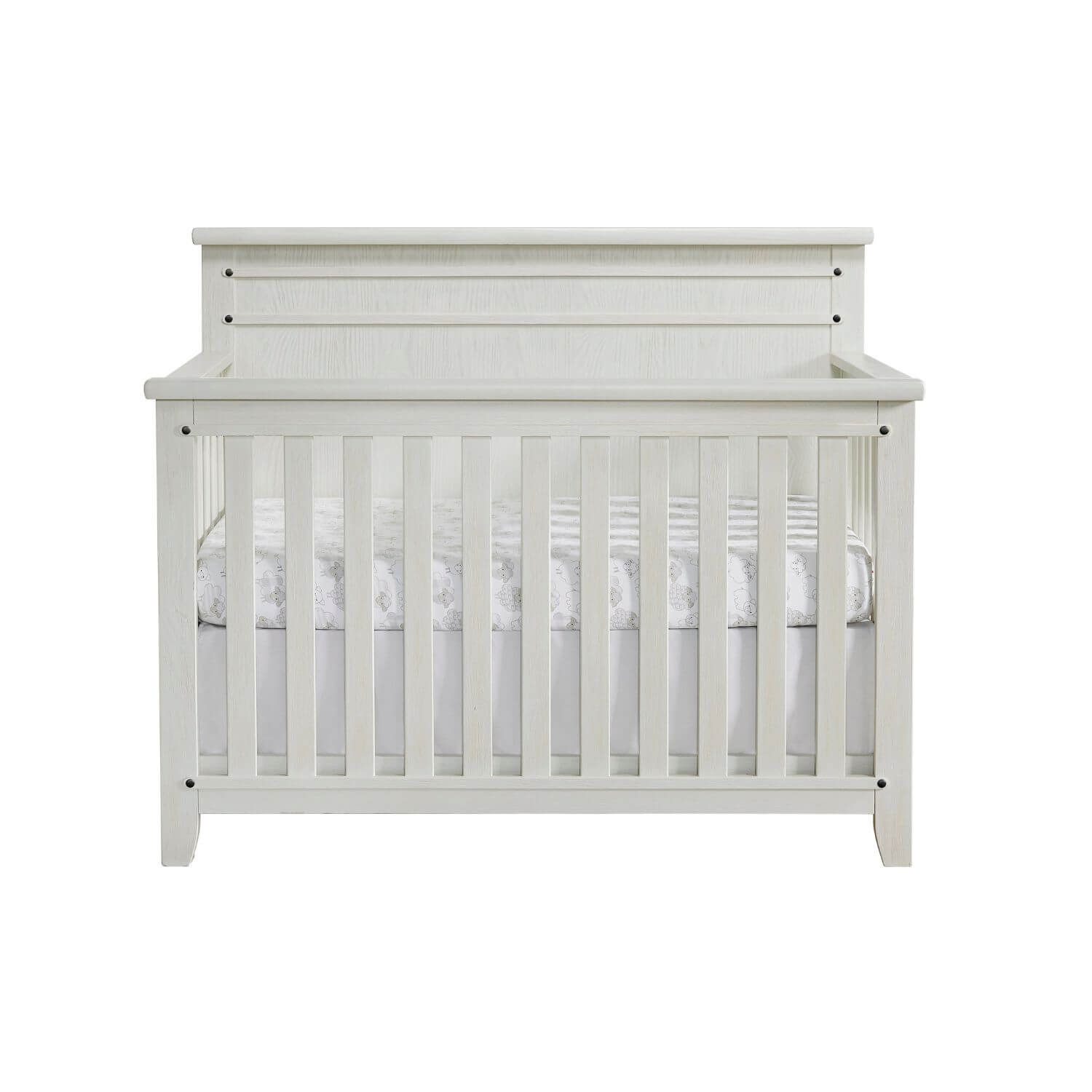 Soho Baby Ellison 4-in-1 Convertible Crib | Rustic White