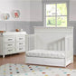 Soho Baby Ellison 4-in-1 Convertible Crib | Rustic White