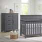 Soho Baby Ellison 4-Drawer Chifferobe | Ash Gray