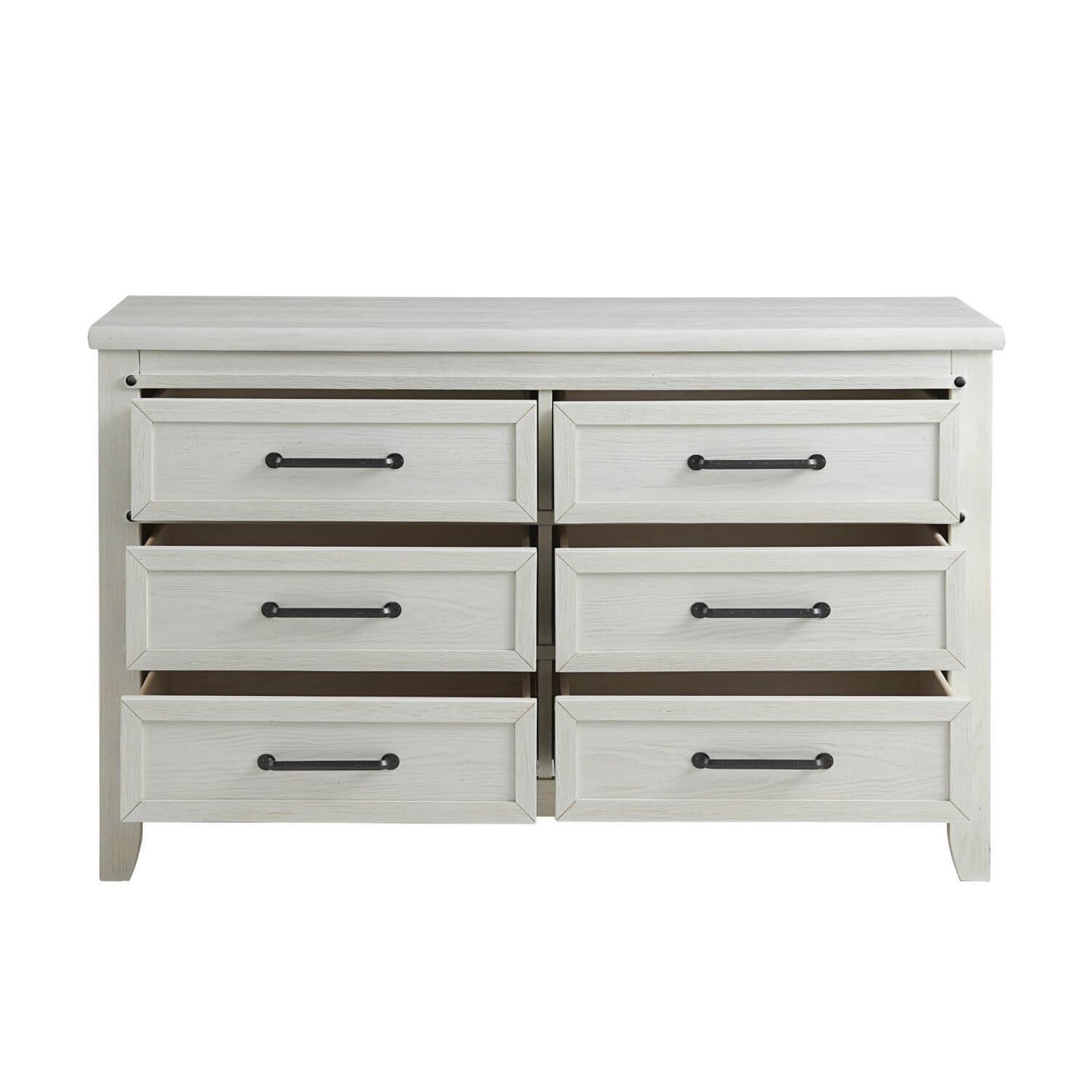 Soho Baby Ellison 6-Drawer Dresser | Rustic White