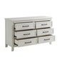 Soho Baby Ellison 6-Drawer Dresser | Rustic White