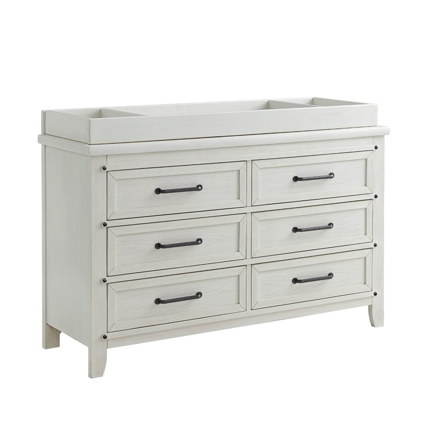 Soho Baby Ellison 6-Drawer Dresser | Rustic White