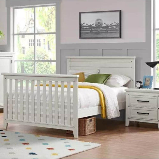 Soho Baby Ellison Full Bed Conversion Kit | Rustic White