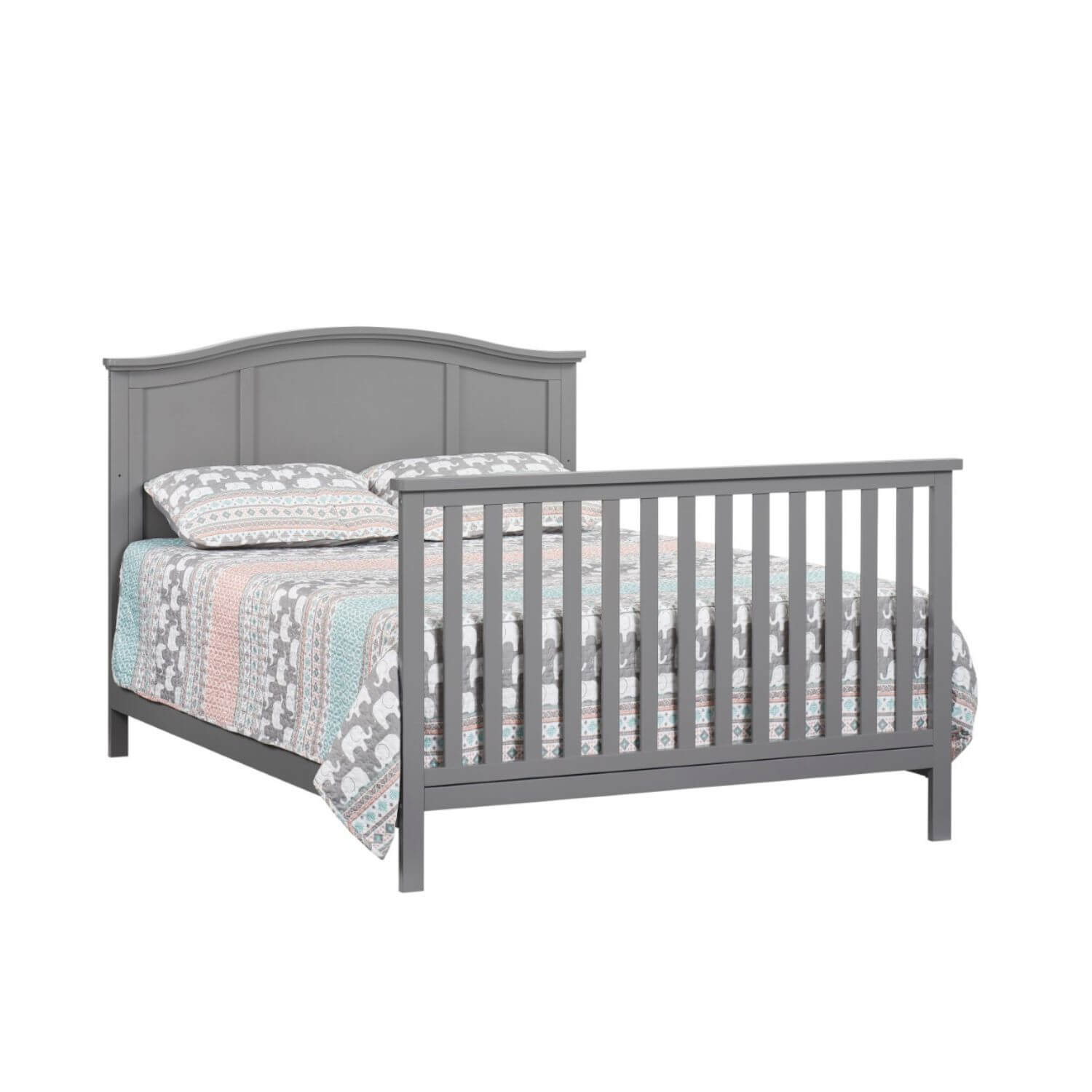 Oxford Baby Emerson 4-in-1 Convertible Crib | Dove Gray