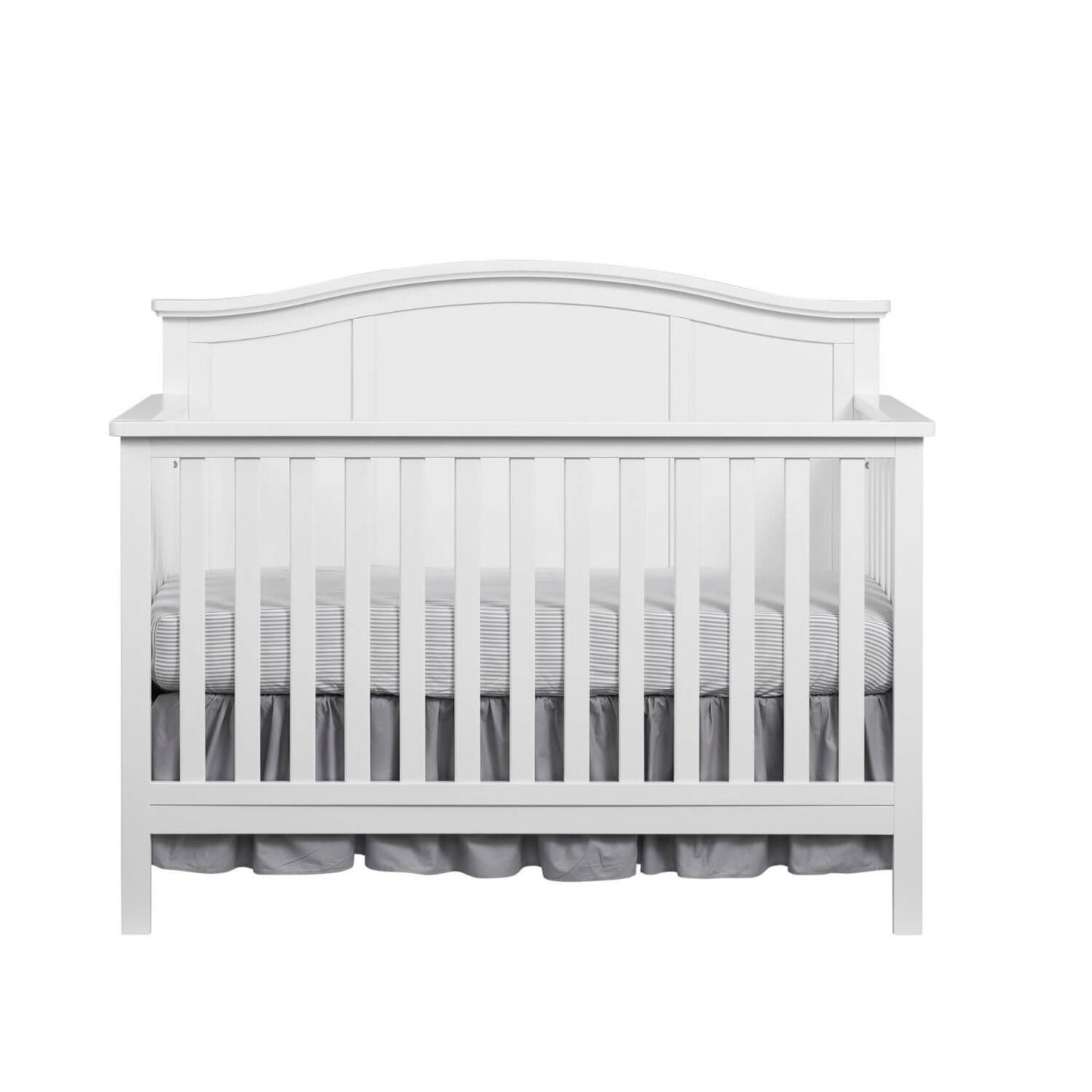 Oxford Baby Emerson 4-in-1 Convertible Crib | Snow White
