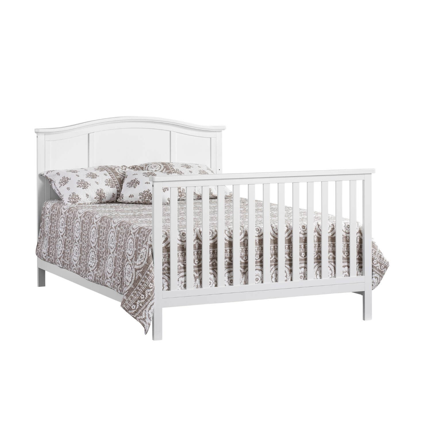 Oxford Baby Emerson 4-in-1 Convertible Crib | Snow White