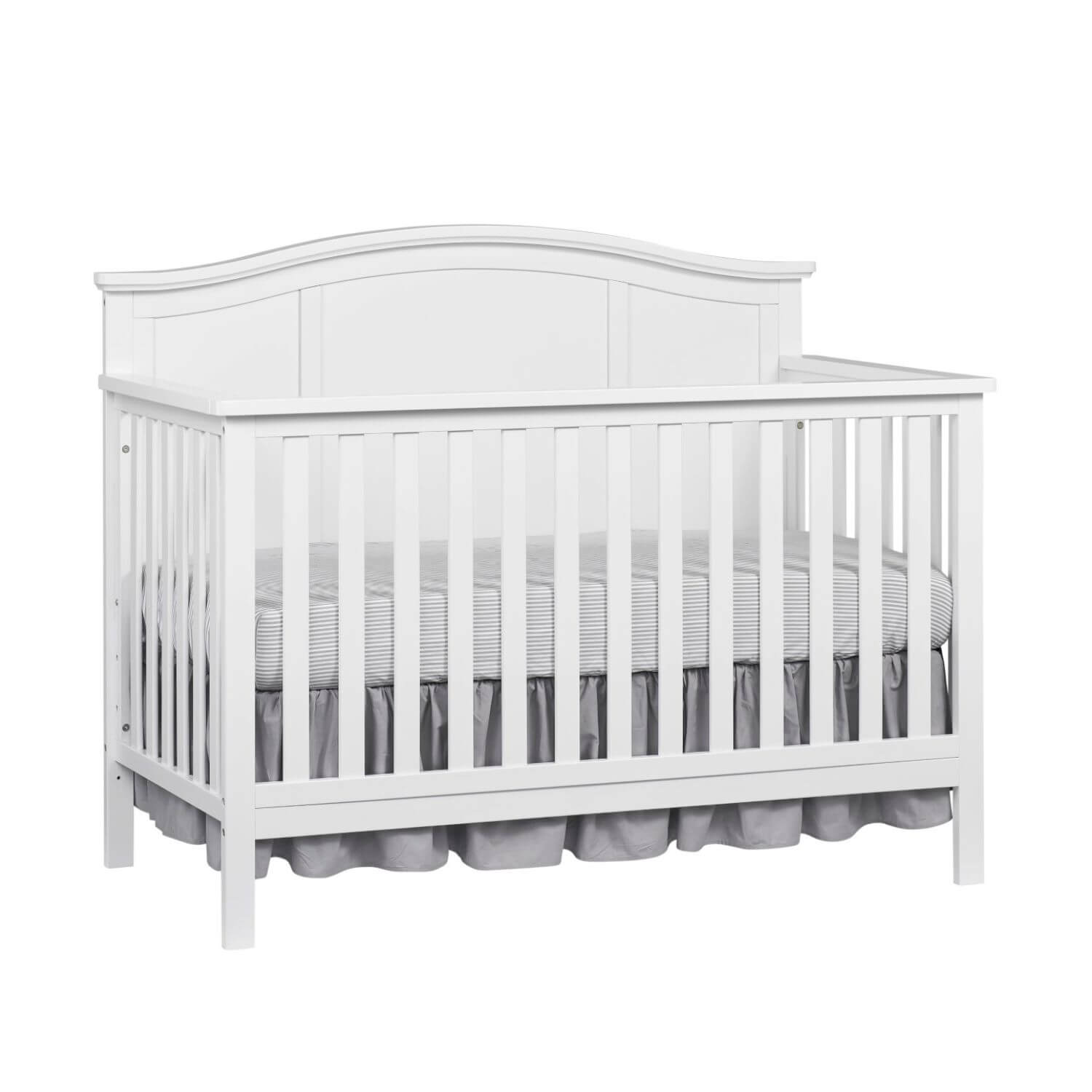 Oxford Baby Emerson 4-in-1 Convertible Crib | Snow White