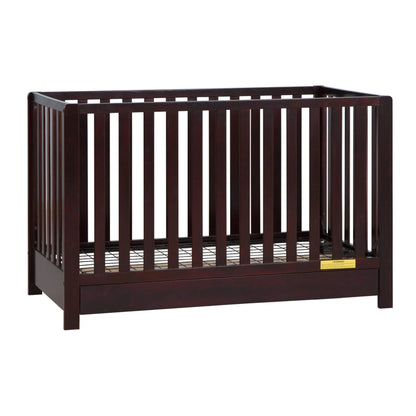 AFG Emma 4-in-1 Convertible Crib with Drawer - Charcoal