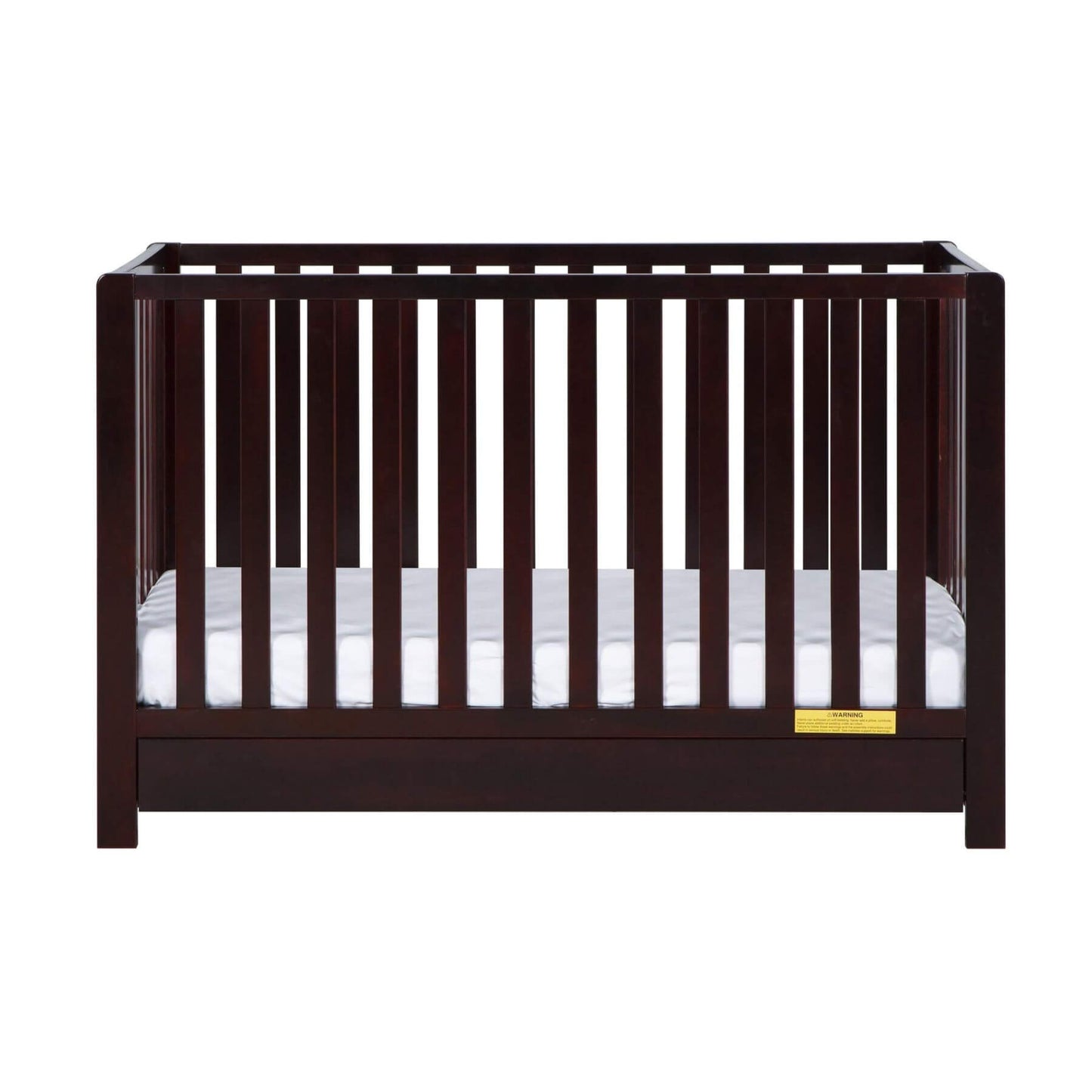 AFG Emma 4-in-1 Convertible Crib with Drawer - Charcoal