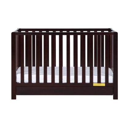 AFG Emma 4-in-1 Convertible Crib with Drawer - Charcoal